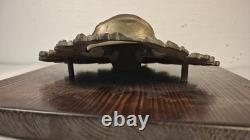 Interesting bronze billiard angle. Effigy of Napoleon I. 19th century.