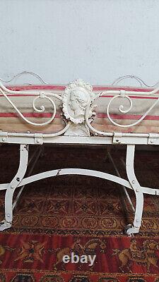 Iron bed from the Napoleon III era