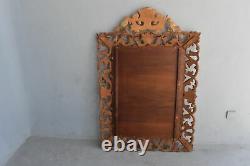 Italian Mirror In 19th Century Gilded Wooden Rock Style