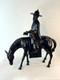Japanese Bronze Statue, Late 19th Century Meiji Era, The Sage Toba On His Mule