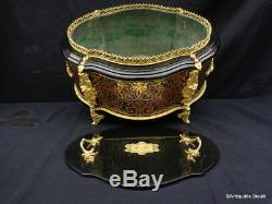 Jardiniere With Cap And Zinc Marquetry Boulle Xixth Napoleon III