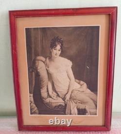 Juliette Récamier, Napoleonic Empire Era after Gérard Very Rare