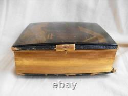 LUKUTIN, PHOTO ALBUM, RUSSIAN LACQUER, 19th CENTURY