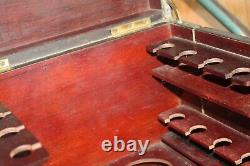 Labelling Cave With Napoleon III Epoque, 19th Siecle Empty Mahogany Ebony