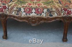 Large Bench With Louis XV Style Ears Nineteenth Time