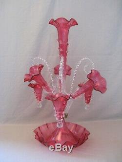 Large Center Table Tulip Murano Glass Late Nineteenth Century Era