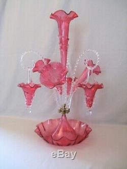 Large Center Table Tulip Murano Glass Late Nineteenth Century Era