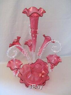 Large Center Table Tulip Murano Glass Late Nineteenth Century Era