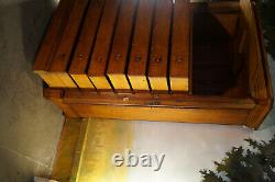 Large Dresser Furniture Of Notary Period 19th, Craft