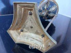 Large Empire-period lamp in bronze, Athenian, height 74 cm, Thomire style