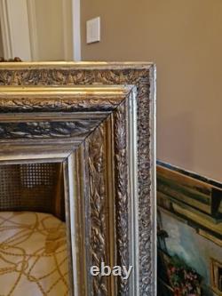 Large Gilded Antique Frame Napoleon III Period 19th Century Painting Artwork