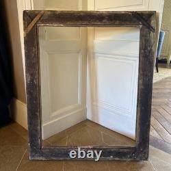 Large Louis XIV period frame, 18th century, antique gilded wood