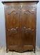 Large Louis Xv Wardrobe In Cherrywood, 19th Century