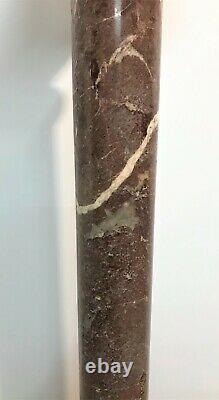 Large Marble And Bronze Column Late 19th Early 20th Century