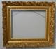 Large Napoleon Iii Wooden And Gilded Stucco Frame, 19th Century