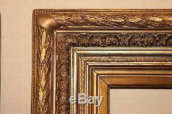 Large Pair Of Golden Frames Xixth Century