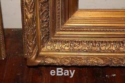 Large Pair Of Golden Frames Xixth Century