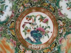 Large Porcelain Dish Canton China Nineteenth Century