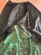 Large Victorian Black Satin Skirt With Iridescent Silk Lining, 19th-century Belle &Eacute;poque