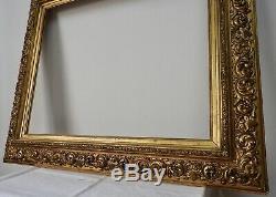 Large Wood Frame And Gilded Stucco Style Italian Nineteenth Time, Mounted Keys 2/2