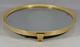 Large Mirrored Plateau, Empire-period Centerpiece In Gilt Bronze, 19th Century
