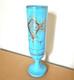 Large Opaline Vase With Enamel And Fine Gold Decoration From The Napoleonic Iii Era, 19th Century