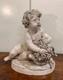 Lebrun Glazed Terracotta Putti, Late 19th Century
