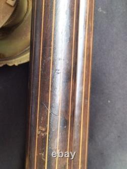 Light wood and gilded bronze pendulum clock / Restoration period / 19th century