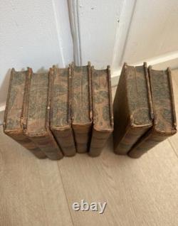 Lot 7 Volumes Mme de Genlis 1811-1813 Period Bindings Complete