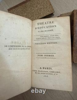 Lot 7 Volumes Mme de Genlis 1811-1813 Period Bindings Complete