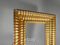 Louis Philippe gilded wood channel frame, 19th century  <br/>   	