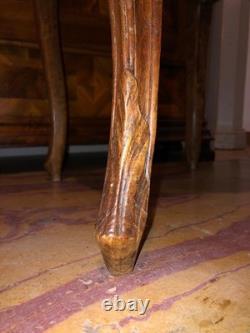 Louis XV Caned Chair in Carved Beech. France, 18th Century