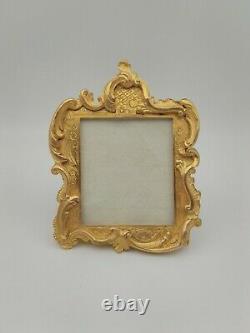 Louis XV Photo Door Frame Golden Bronze Style, Era XIX