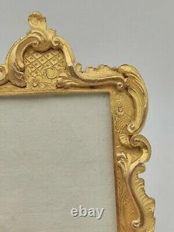 Louis XV Photo Door Frame Golden Bronze Style, Era XIX