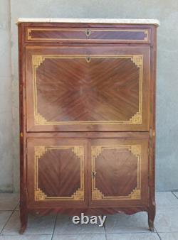 Louis XV Secretary inlaid from the 18th century