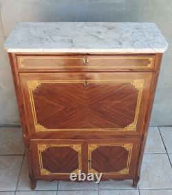 Louis XV Secretary inlaid from the 18th century