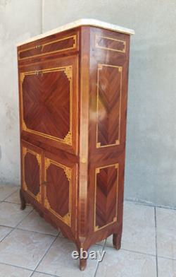 Louis XV Secretary inlaid from the 18th century
