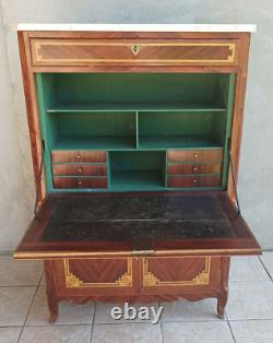 Louis XV Secretary inlaid from the 18th century