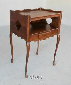 Louis XV Style Cow In Walnut Era Xixth