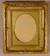 Louis Xv Style Gilded Wood And Stucco Frame, Late 19th Century