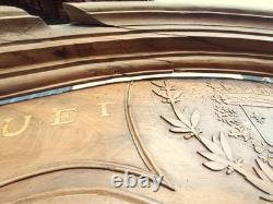 Louis XV period wardrobe with the Coat of Arms and Crown of France