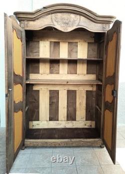 Louis XV period wardrobe with the Coat of Arms and Crown of France