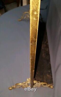 Louis XVI Firefold Bronze Brass Carquois Time Napoleon III End Xixth L 71 CM