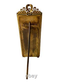 Louis XVI Style Golden Bronze Poser Thermometer Noud Ribbons Epoque XIX Ème