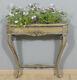 Louis Xvi Style Lacquered Carved Wood Planter Console, 19th Century