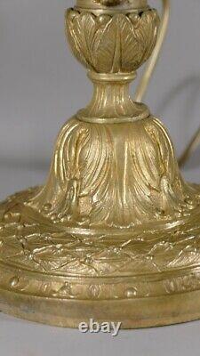 Louis XVI Style Lamp In Bronze Doré Era Xixth