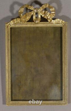 Louis XVI gilded bronze photo frame, late 19th century