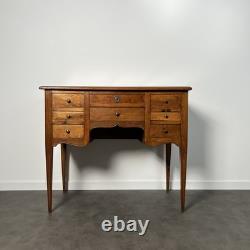 Louis XVI period cherrywood powder table, 18th century