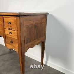 Louis XVI period cherrywood powder table, 18th century