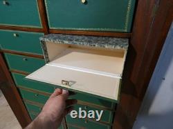 Louis XVI-style mahogany chest of drawers with marble top, late 19th century	
 <br/>
 